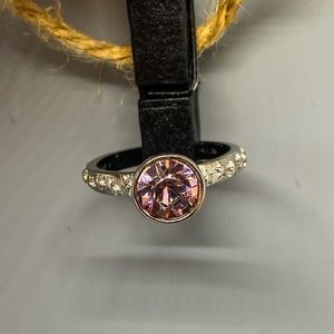 SWAROVSKI Simulated Champagne Diamond Ring